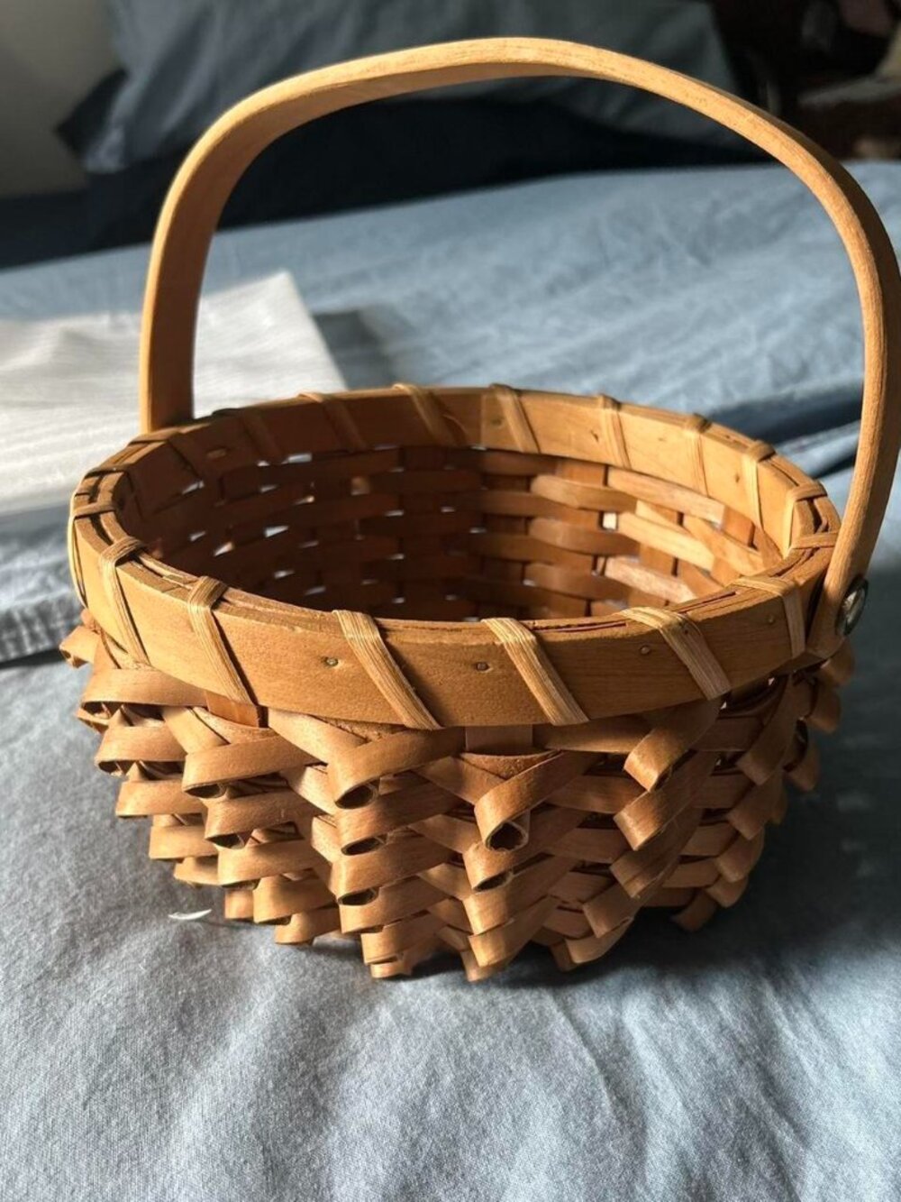 Wicker Porcupine Woven Basket